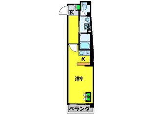 サンロ－ズの物件間取画像